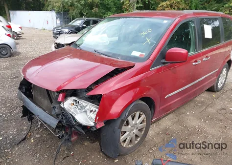 2015 Chrysler Town & Country Touring из США, поврежденный, VIN 2C4RC1BG3FR539192